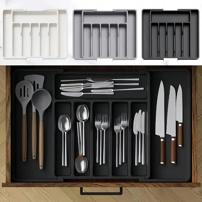 Title: Modular Drawer Organizer Tray