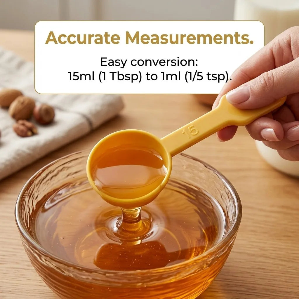 Measuring Spoon Set – 6 Piece Nestable Kitchen Spoons