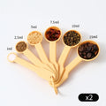 Measuring Spoon Set – 6 Piece Nestable Kitchen Spoons